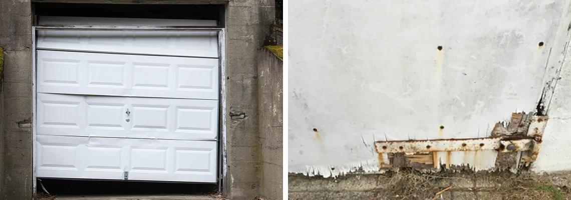 Rotten Commercial Garage Door Repair in Edwardsville, IL