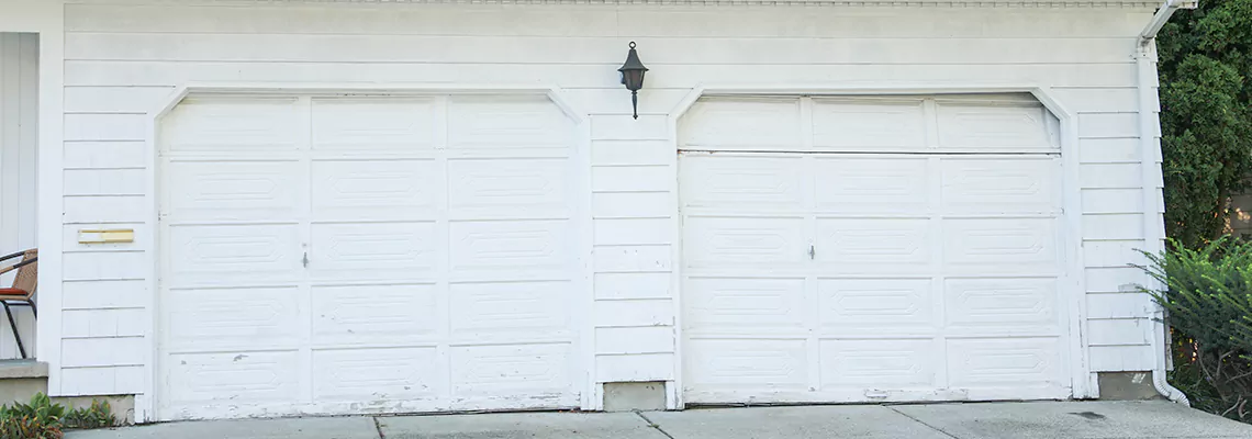 Roller Garage Door Dropped Down Replacement in Edwardsville, IL