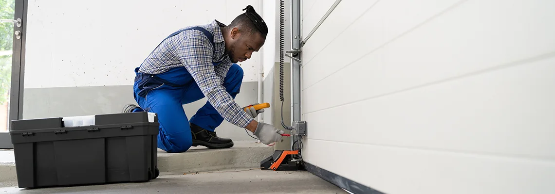 Garage Door Track Repair in Edwardsville, IL