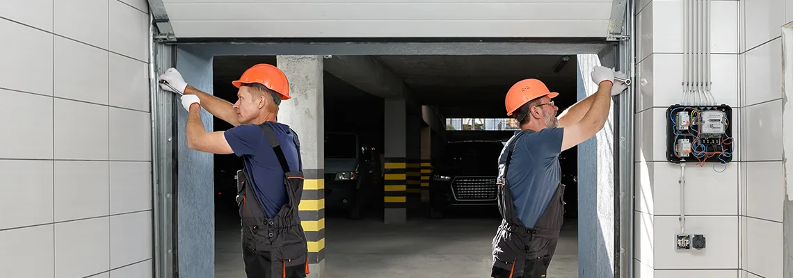 Wooden Garage Door Frame Repair in Edwardsville, Illinois